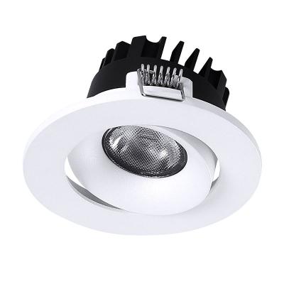 China 5 Years Warranty IP54 Traditional Adjustable Beam Angle Die Casting Aluminum Housing 5W 7W COB LED Downlight Down Light for sale