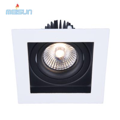 China High CRI 7W IP54 High Quality Aluminum Adjustable Led Downlight Casing for sale