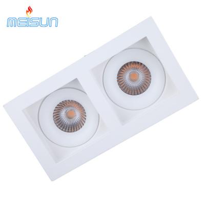 China High power fixed dimmable cob led downlight 5w 7w 10w 15w 20w 30w recessed led ceiling down light for sale