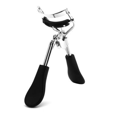 China Free Sample Disposable Premium Black Eyelash Curler Metal Eyelash Curler Stainless Steel Makeup Accessories for sale