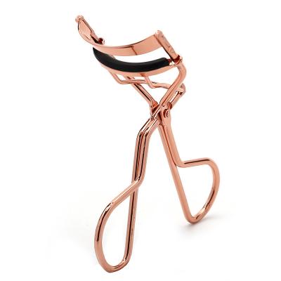 China Factory Price Wholesale Disposable Rose Gold Eyelash Curler Stainless Steel Material Premium Metal Eyelash Curler for sale