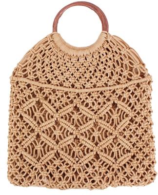 China Lady Women Straw Large Beach Tote Bag Classic Woven Summer Handbag Shoulder Bag Organizer for sale