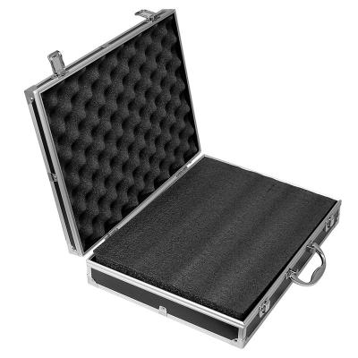 China Storage Carry Bag High Quality Impact Resistant Safety Multi-function Aluminum Tool Box Hardware Case Blow Molded Tool Case With Foam Lining for sale