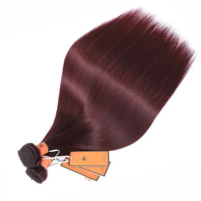 China Dark Red Malaysian Hair Extension Cheap Hair Straight 100% Best Quality Color 1B-99J Wave Malaysian Hair Weave Wholesale Silky Straight for sale