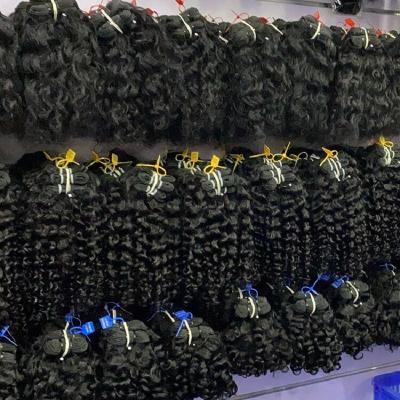 China Wholesale 100% Curly Raw Virgin Curly Hair Weaves Blue Tape Hair Bundles Peruvian Hair Bundles With HD Lace Headbands for sale