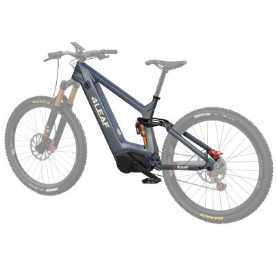 China E-MTB Light Carbon Enduro Ebike Frame Full Frame Suspension Carbon E-bike 29er 27.5er and 17.5Ah Battery for sale