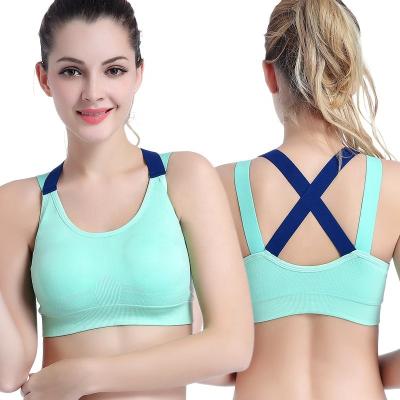 China Breathable Fitness Tops Yoga Bra Workout Gym Sports Bra Ladies Sexy Sports Bras For Women for sale