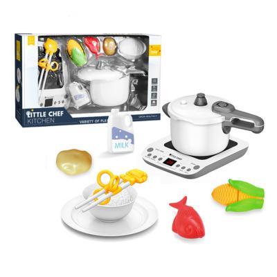 China Hot Selling Plastic Kitchen Happy Toys Cooking And Kids Kitchen Set Toy For Kids Kitchen Toys For Girls for sale