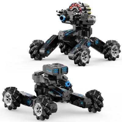 China Remote Control Stunt Cars Model RC Car Rechargeable Double Sided 360 Degree Rotating Drift Truck With Light Cars Toys For Kids for sale