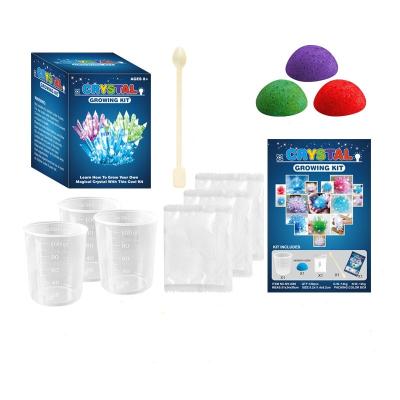 China Playing Crystal Growing Kit For Kids Grow Your Own Crystals And Make Them Glow Best Science Experiments Gifts For Kids for sale