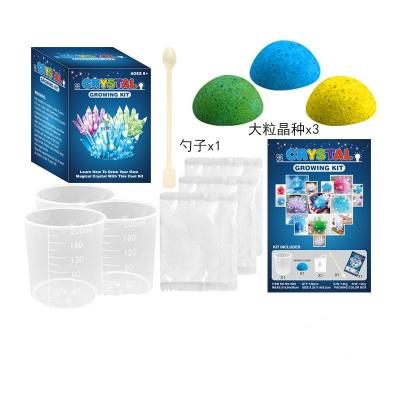 China Science Kit Crystal Growing Kit For Kids Chemistry Education Game Learning School Family Gift 2022 for sale