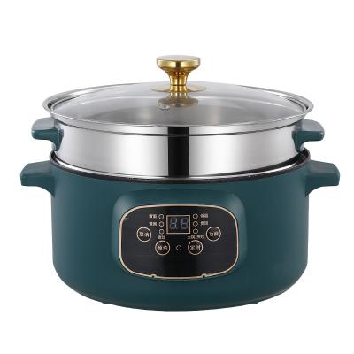 China Easily Cleaned New Model 2022 Multi Function Electric Cooker With Hot Pot Function Electric Running Pot for sale