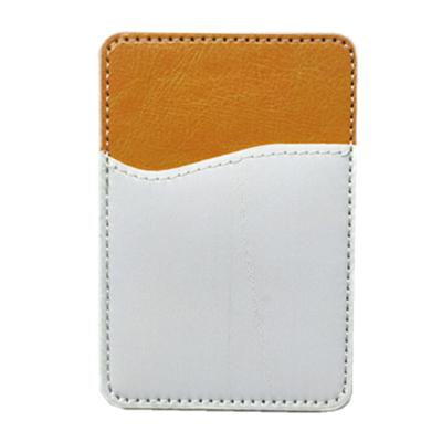 China Sublimation Masks Adhesive MM Sticker Phone Case Card Holder PU Leather for DIY Sublimation for sale