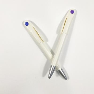 China Gift Ball Pen Cheap Price Advertising-Promotional 0.5mm Sublimation Blank Spinning Blank Clip Pens for sale