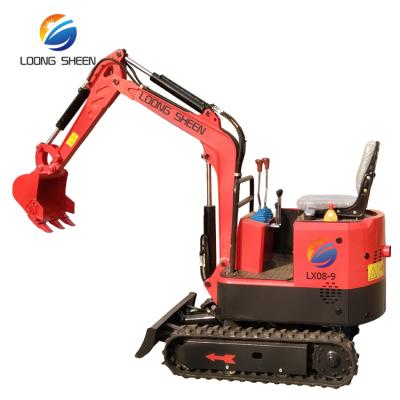 China China 800kg mini farms crawler excavator digger for sale for sale