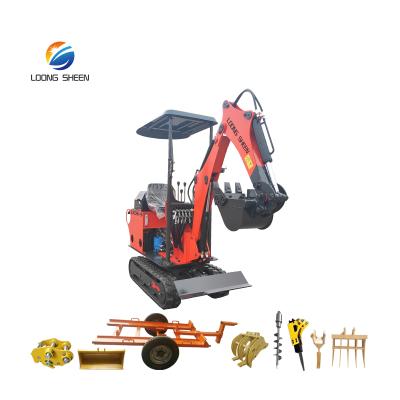 China Construction Material Shops Cheap Price China Mini Digger 0.6ton Crawler Excavator for sale