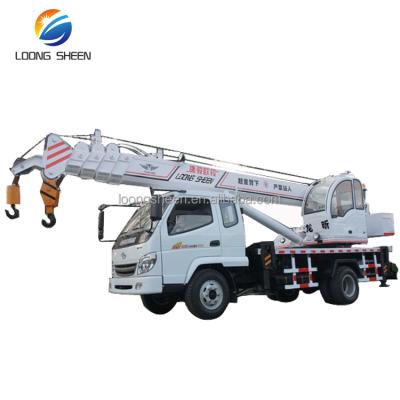 China TRUCK CRANE Loongsheen Manufacturer Small Truck Crane 8ton Mobile Crane For Sale for sale