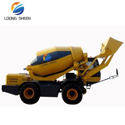 China Automatic Hotels 2.6m3 Concrete Mixer Truck For Sale LXJB260 for sale