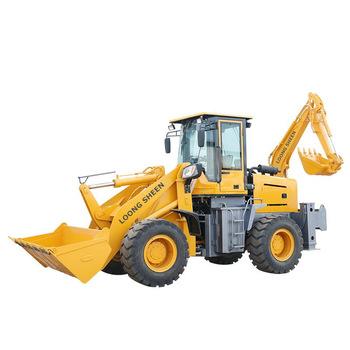 China Hot Sale 4x4 Mini Small Tractor With Front Contruction End Loader Backhoe Loader For Sale for sale