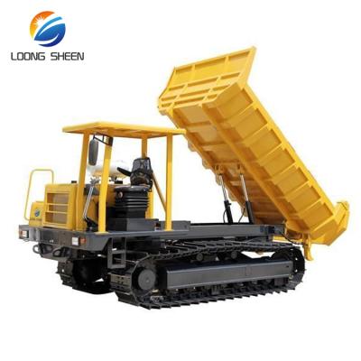 China Cheap New 4 Ton Rubber Track Crawler Dumper Dumper Truck For Sale 4 Ton Dumper Truck for sale