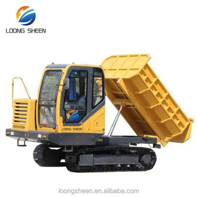 China China Crawler Dumper Rated Load 4 - 6L Ton Mini Crazy Dumper Truck Type LXYS-4 4 for sale