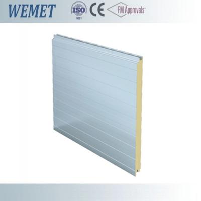 China 500-1000MM PIR color customized fire proof sandwich wall panels CFC free for steel building for sale