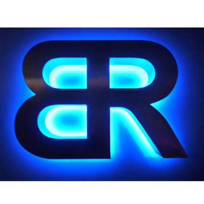 China eco-friendly custom outdoor or indoor 3d illuminated led backlit logo sign wall led light backlit 3d logo sign for sale