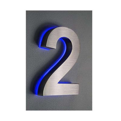 China Eco - Friendly Outdoor 3d Led Aluminum Channel Letters Signs Advertising Backlit Led Letters for sale