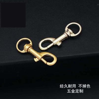 China nickel free metal snap hook for bag zinc alloy steel metal snap hook buckle for bag for sale