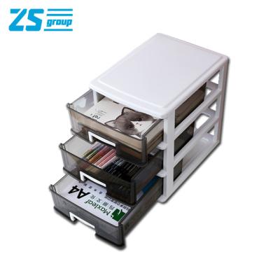 China Minimalist Transparent Type Drawer Storage Box for sale