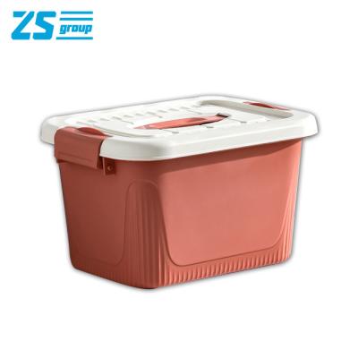 China Color modern multifunctional plastic storage box for sale