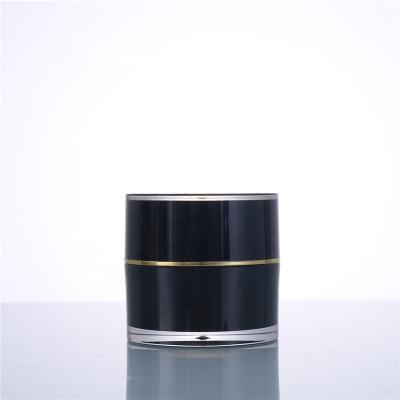 China Wholesale Price Cosmetic Empty Round Luxury Acrylic Face Cream Cosmetic Jar For Eye Cream for sale