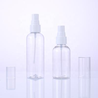 China 1oz Spray PET Cosmetic Plastic Bottle With Mist Pump Cosmetic Sprayer Containers for sale