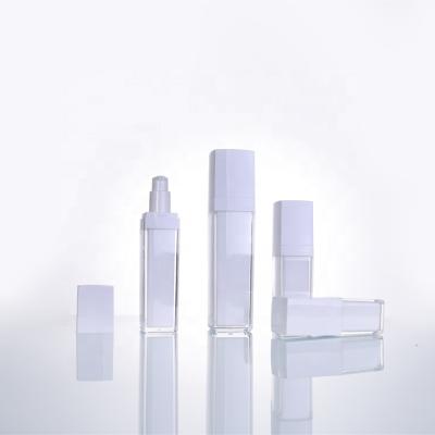 China Cosmetic Customized High Quality Cosmetic Plastic Packaging Acrylic Bottle For Lotion Cream for sale