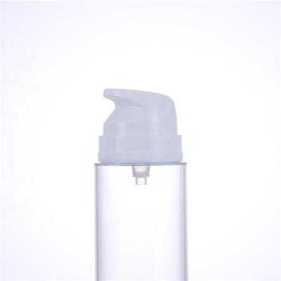 China Popular Transparent Spray Airless Pump Bottle 150ml Vacuum Bottles With Custom Labels for sale