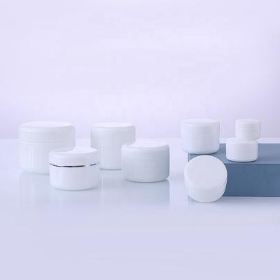 China Wholesale Cosmetic Skin Care Cosmetic Cream Jar PP Plastic Personal Care Set for sale