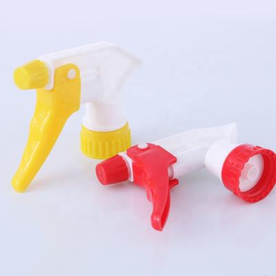 China Non Puddle Maker Red Plastic Misty Trigger Sprayer For Household Use for sale