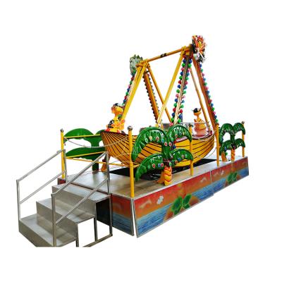 China FRP+steel amusement equipment mini pirate ship 12 seats park equipments pirate ship for kids for sale for sale