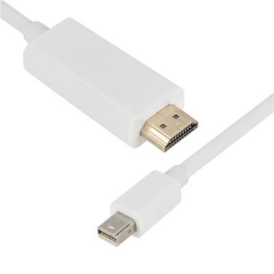 China Hot sale 1080p gold plated high quality COMPUTER mini Displayport DP to hdmi cable for macbook for sale