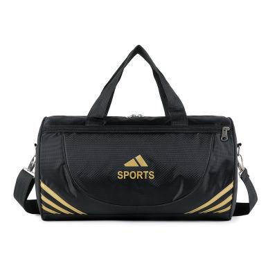 China Wholesale Durable Portable Large Capacity Women Men Shape Yoga Sport Bags Fitness Travel Fashionable Letter Tote Gym Bag For Men for sale