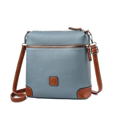 China 2022 Fashion Shoulder Bags PU Leather Messenger Cross - Body Bag For Women Bag Handbag for sale