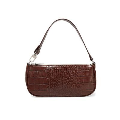 China 2022 Fashion Vintage Wholesale Best Quality Crocodile Shoulder Bag Armpit Packing For Women Ladies Handbag for sale