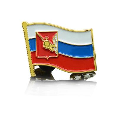 China For Sofa Home Badges Collection Metal Country Flag Wholesale Metal Badges Custom Flag Enamel Pins for sale