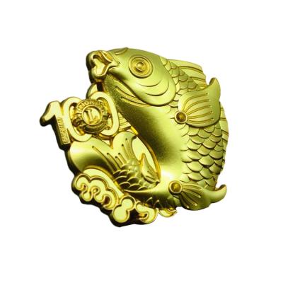 China For Home Collection Sofa Perfect Quality Colorful Custom Gold Alloy Jellyfish Small Decorative Emblem For Bag for sale