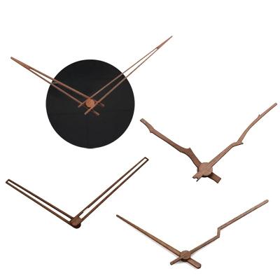 China DIY Contemporary Creative Wall Clock Wooden Arrows Needle With Silent Clock Movement for sale