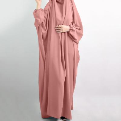 China Casual Modern New Arrival Muslim Women Prayer Wear With Hijab Arab Women Clothing Dress Islamic Women Long Dress With Hijab for sale