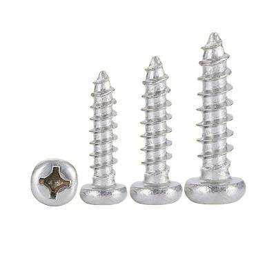 China Industry Customized Wholesale Cross Hex Socket Self Tapping Screws 304 Stainless Steel Fastener Screws Flange Metal Flat Screws for sale