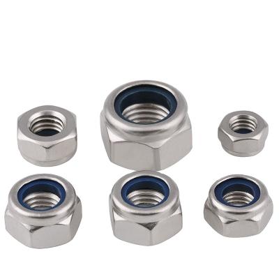 China High Quality Industry Custom 304/316 Stainless Steel Metal Hardware Accessories Fasteners Hex Nuts Flange Screw Nuts for sale