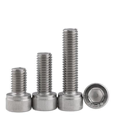 China Industry 304 Stainless Steel M8-M14-cylindrical Hexagon Socket Head Screws Bolts Fasteners for sale