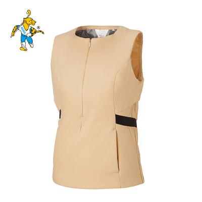 China QUICK DRY Women's Golf Vest Autumn And Winter Windproof Sleeveless Warm Clothes for sale